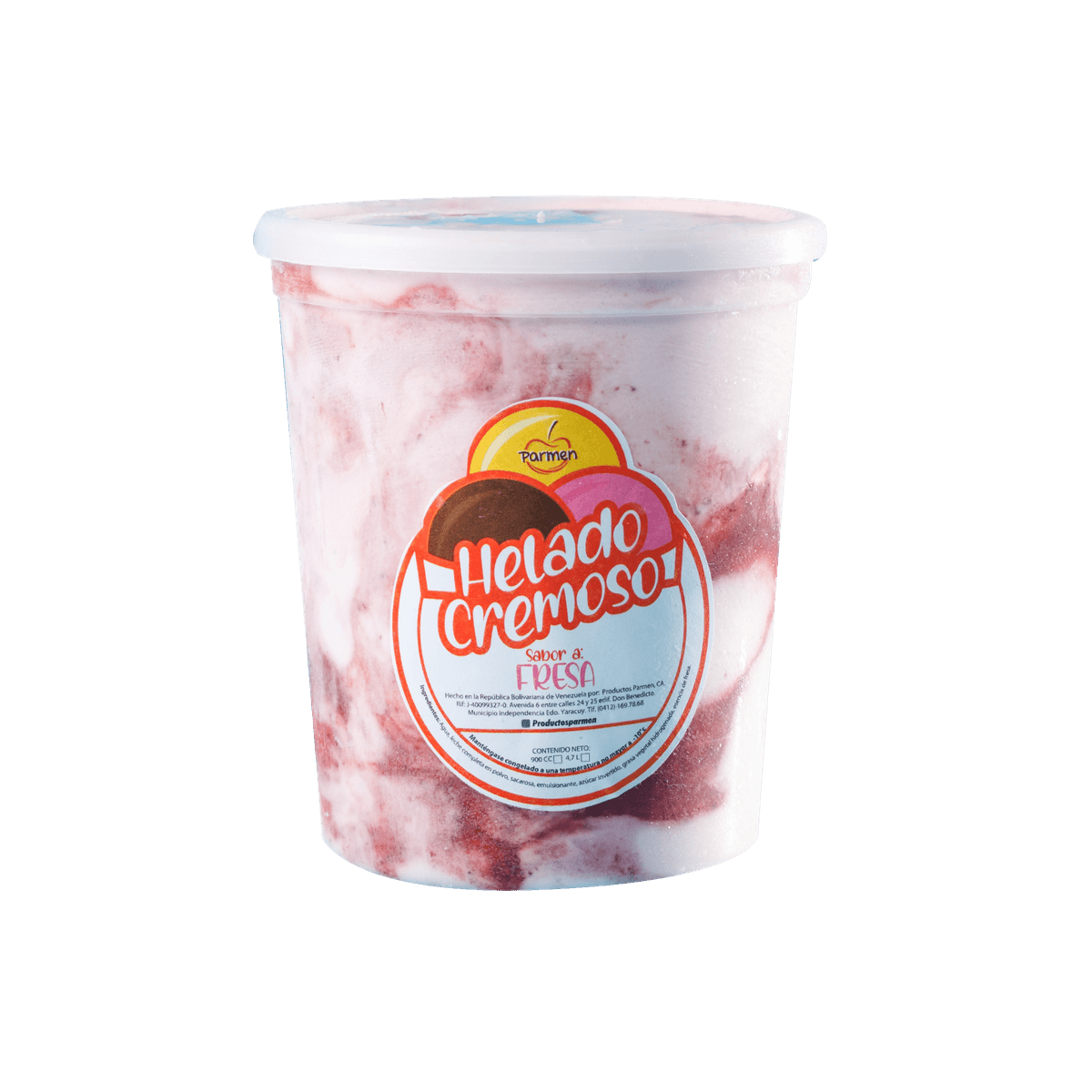 Helado Cremoso 900cc